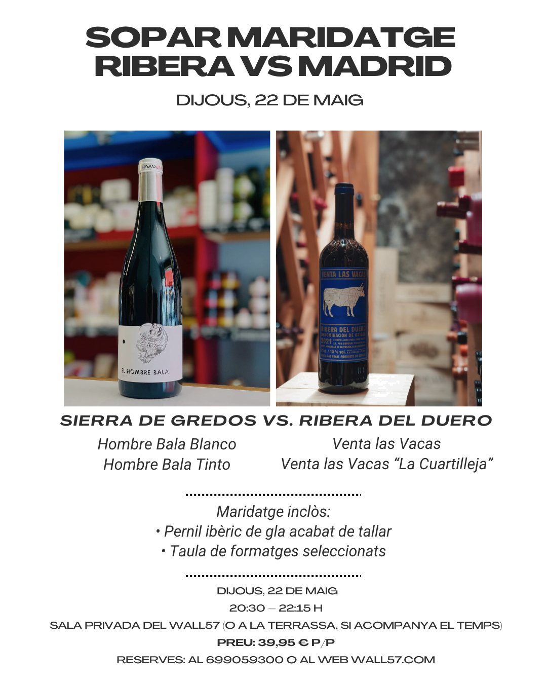 Sopar Maridatge Ribera vs Madrid